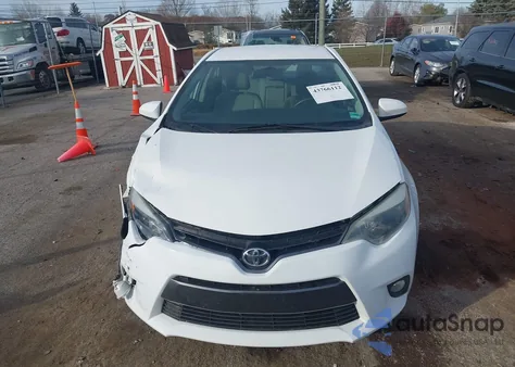 2015 Toyota Corolla Le Plus z USA, uszkodzony, nr VIN 2T1BURHE5FC451702